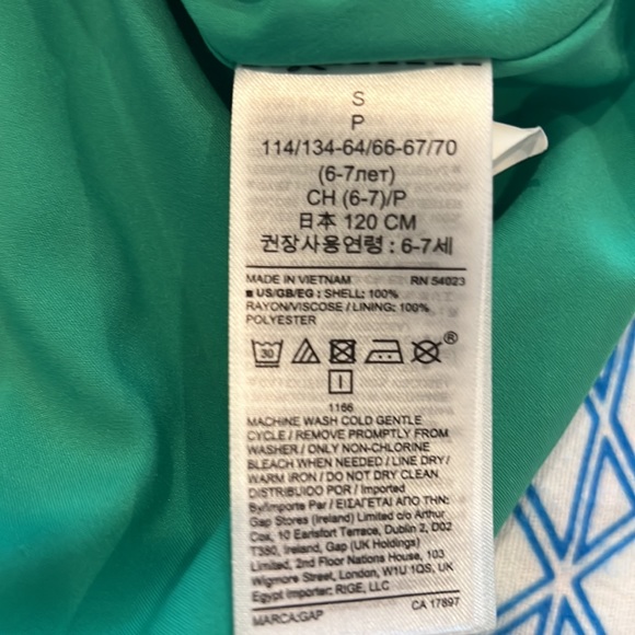 Girls Gap Kids Dress. Size S (6-7) - Picture 11 of 12